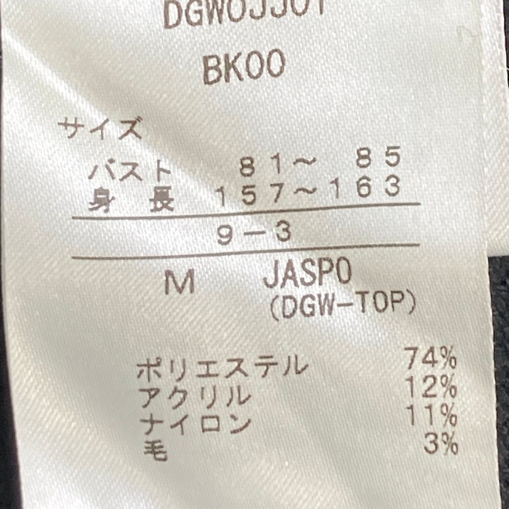 サイズ：M DESCENTE GOLF デサントゴルフ ノースリーブ ニット