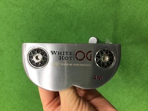 オデッセイ WHITE HOT OG 4 M 34インチ パター PT スチール フレックスその他 メンズ 男性用 右利き 右用 Cランク ゴルフクラブ