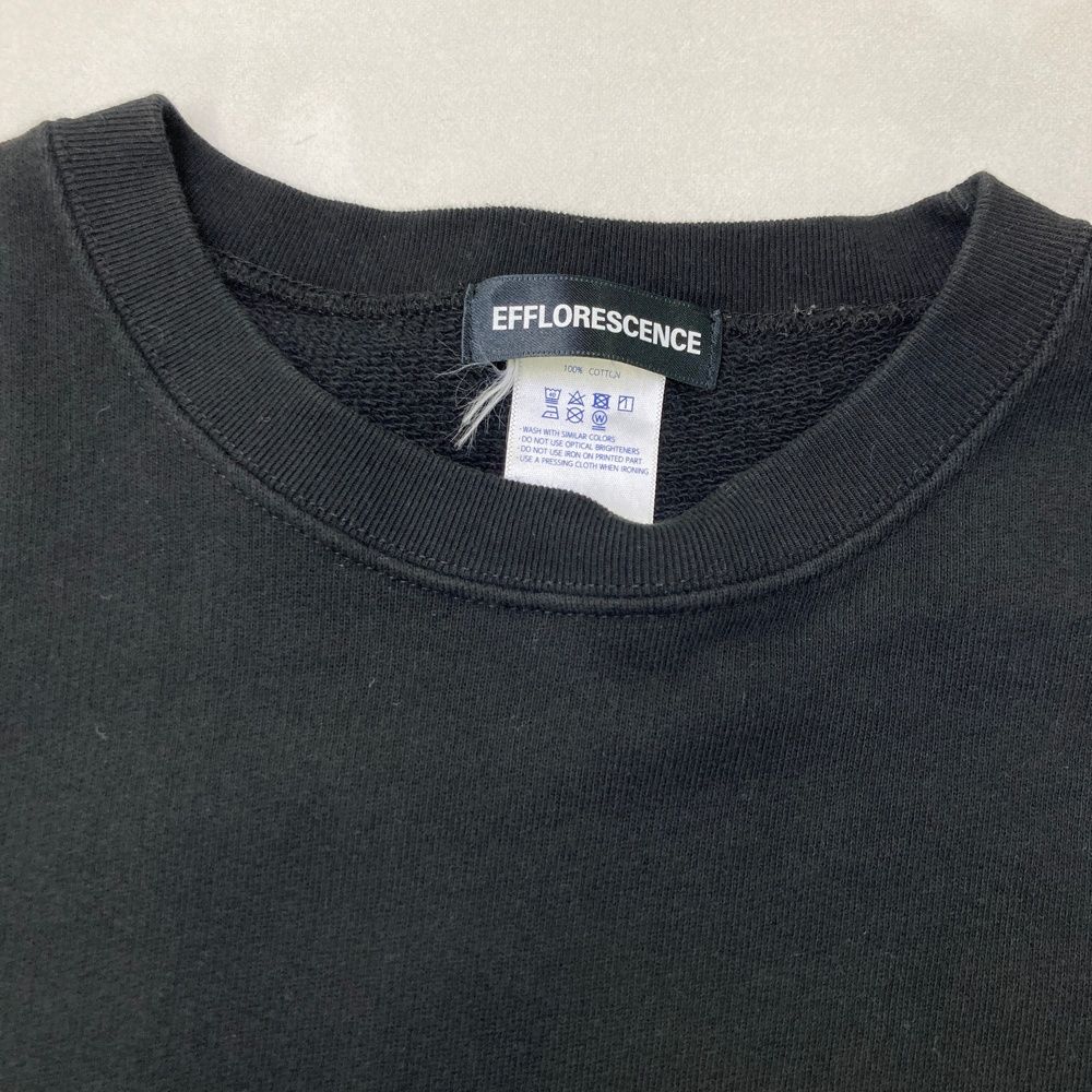 サイズ L EFFLORESCENCE エフロレッセンス 半袖スウェットシャツ ブラック系 240101551255 ゴルフウェア メンズ ストスト LLC-HASEGAWATOSO_COM