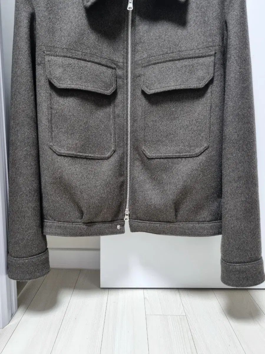 S ビースロー カシミア ジャケット オリーブ KANDAIZUMI_COM