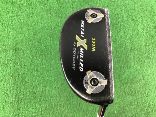オデッセイ METAL-X MILLED 330M 35インチ パター PT スチール フレックスその他 メンズ 男性用 右利き 右用 Cランク ゴルフクラブ
