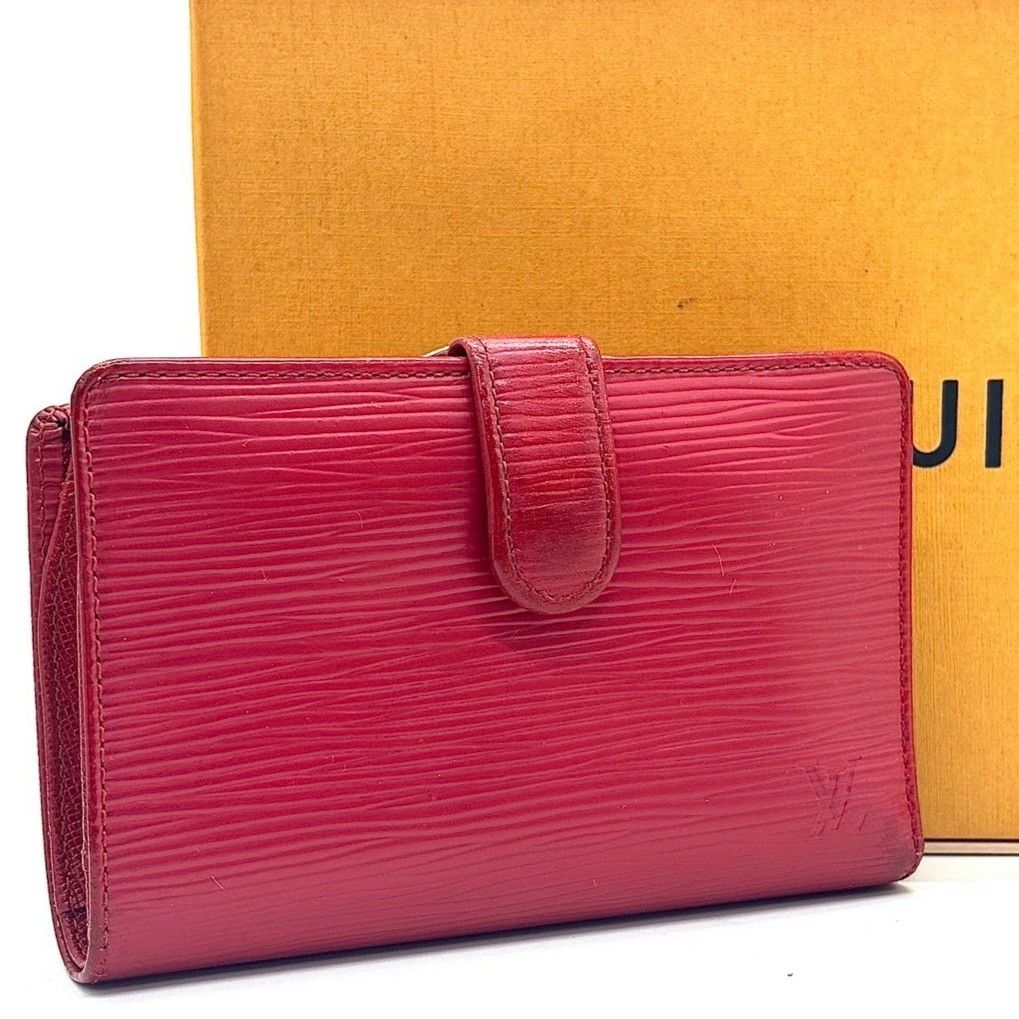 正規品】ルイヴィトン ✨ エピ 折り畳み 財布 ポルトフォイユ