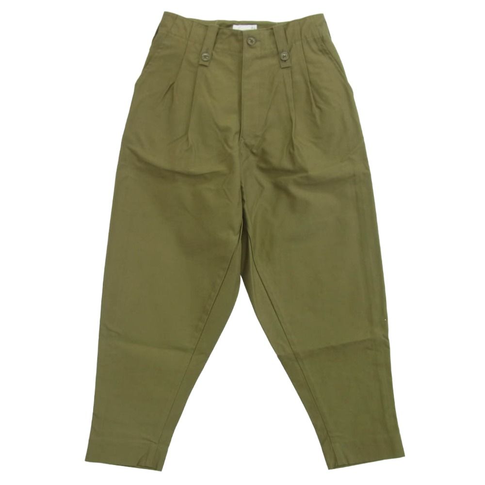 WTAPS ダブルタップス 20AW 202WVDT-PTM05 WELDER TROUSERS COTTON SATIN ウェルダー トラウザー コットン サテン パンツ OLIVE DRAB S