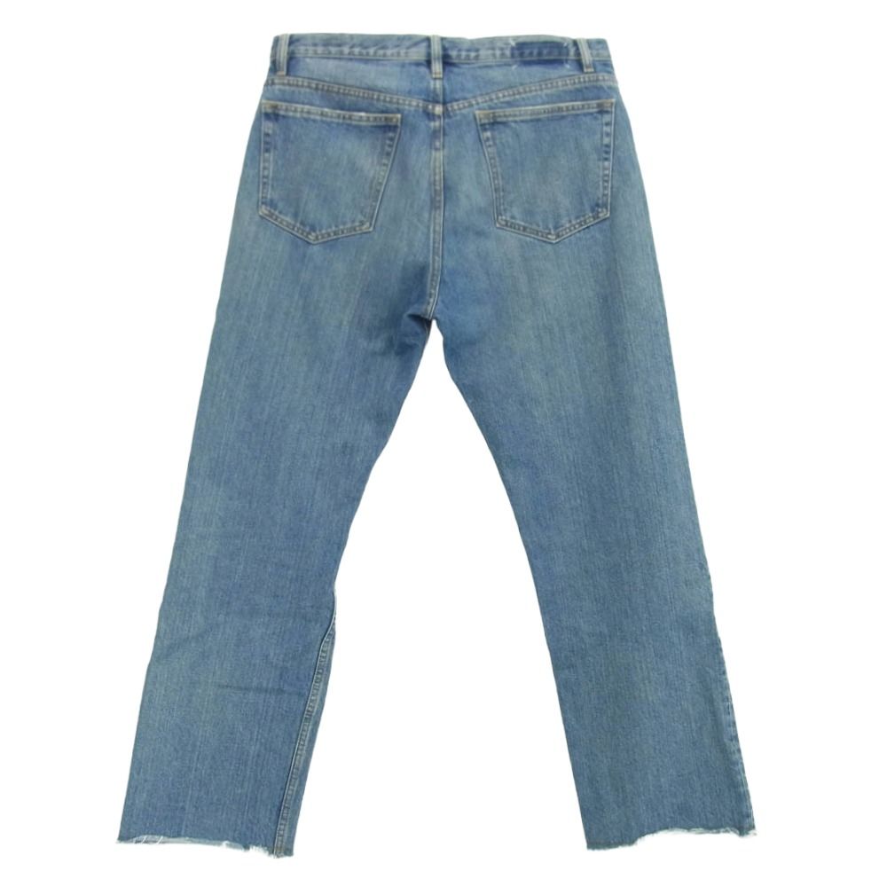 MAISON メゾンマルジェラ 21 SS 10ライン 四つタグ カットオフ デニム パンツ ライトブルー系 31
