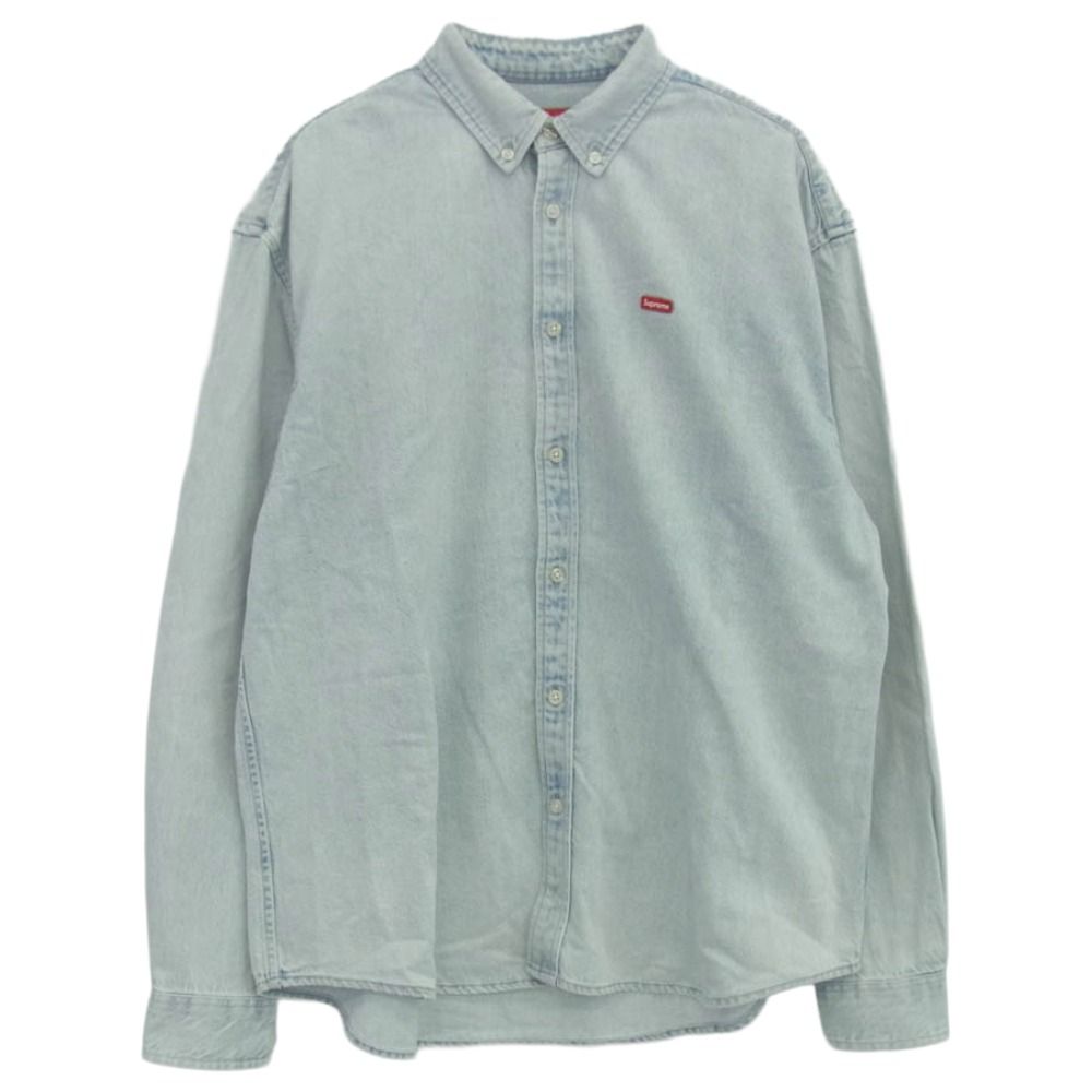 Supreme シュプリーム 24SS Small Box Shirt Washed Blue スモール