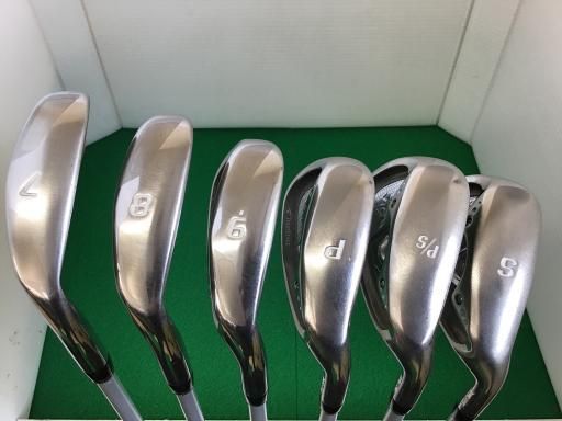 ブリヂストン TOURSTAGE ViQ CL 2010 8S アクアブルー アイアンセット IR VT-40i フレックスL レディース 女性用 右利き 右用 Dランク ゴルフクラブ