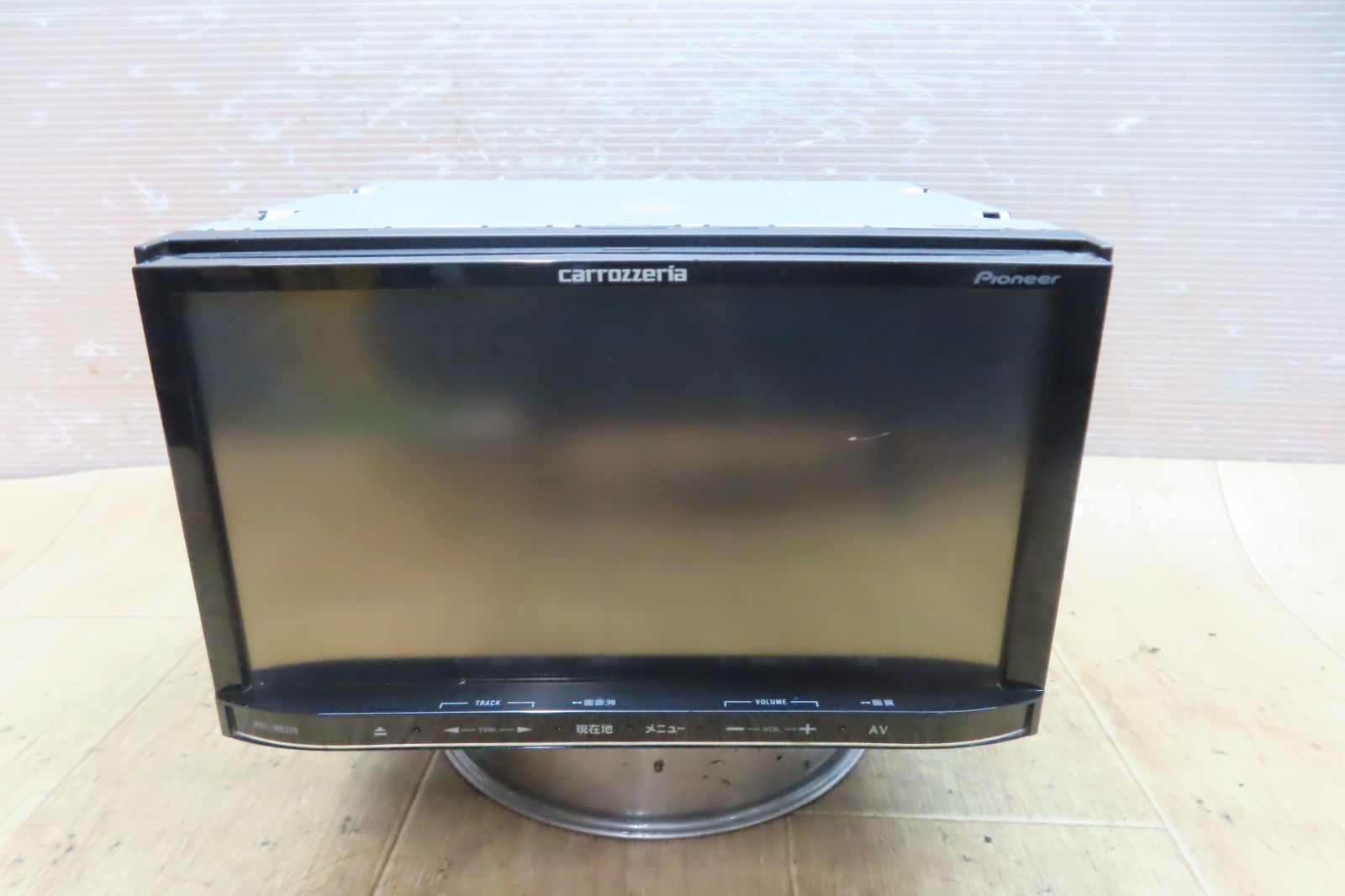 付 F4538 カロッツェリア AVIC-MRZ09 SDナビ 地図2011年 フルセグ Bluetooth内蔵 CD DVD再生OK 本体のみ BRIGHTFACE_UK