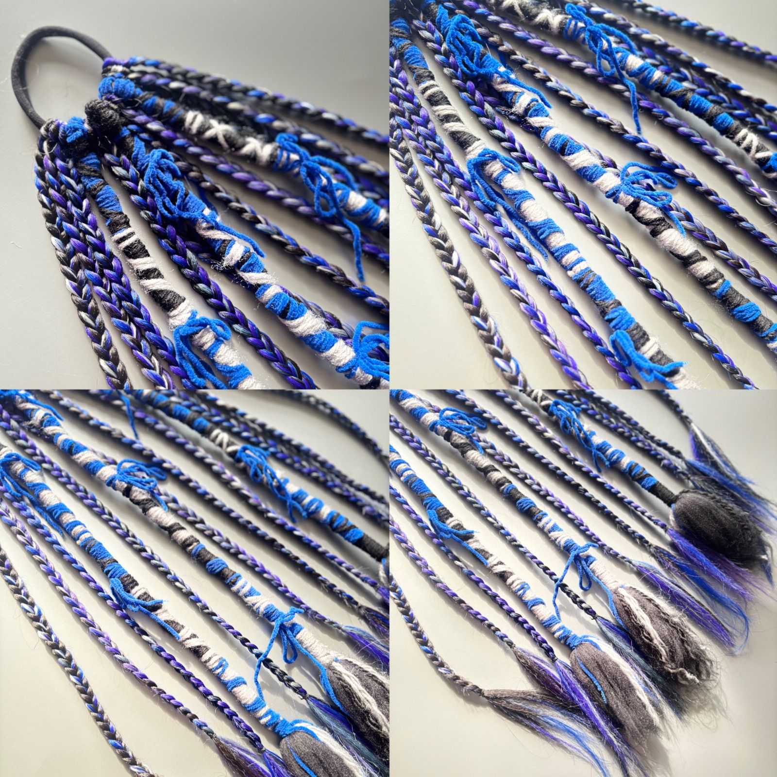 ブレイズ×毛糸MIX 50cm 《4カラー》 推し活 エスニック イベント