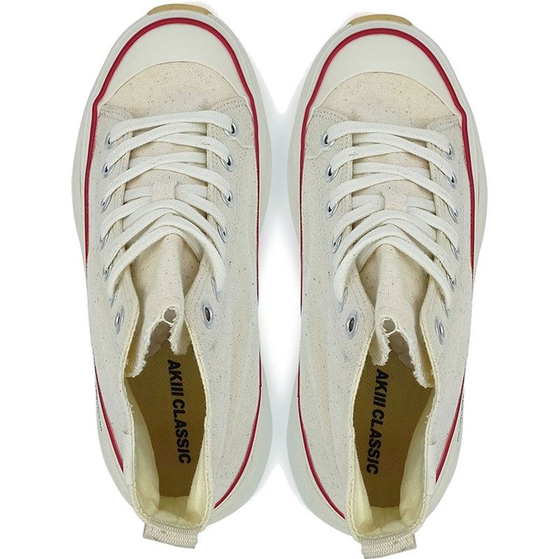 その他 アキクラシック AKIII CLASSIC RECOVERT COTTON HIGH カジュアルシューズ (akc0038-beg)、27.5cm