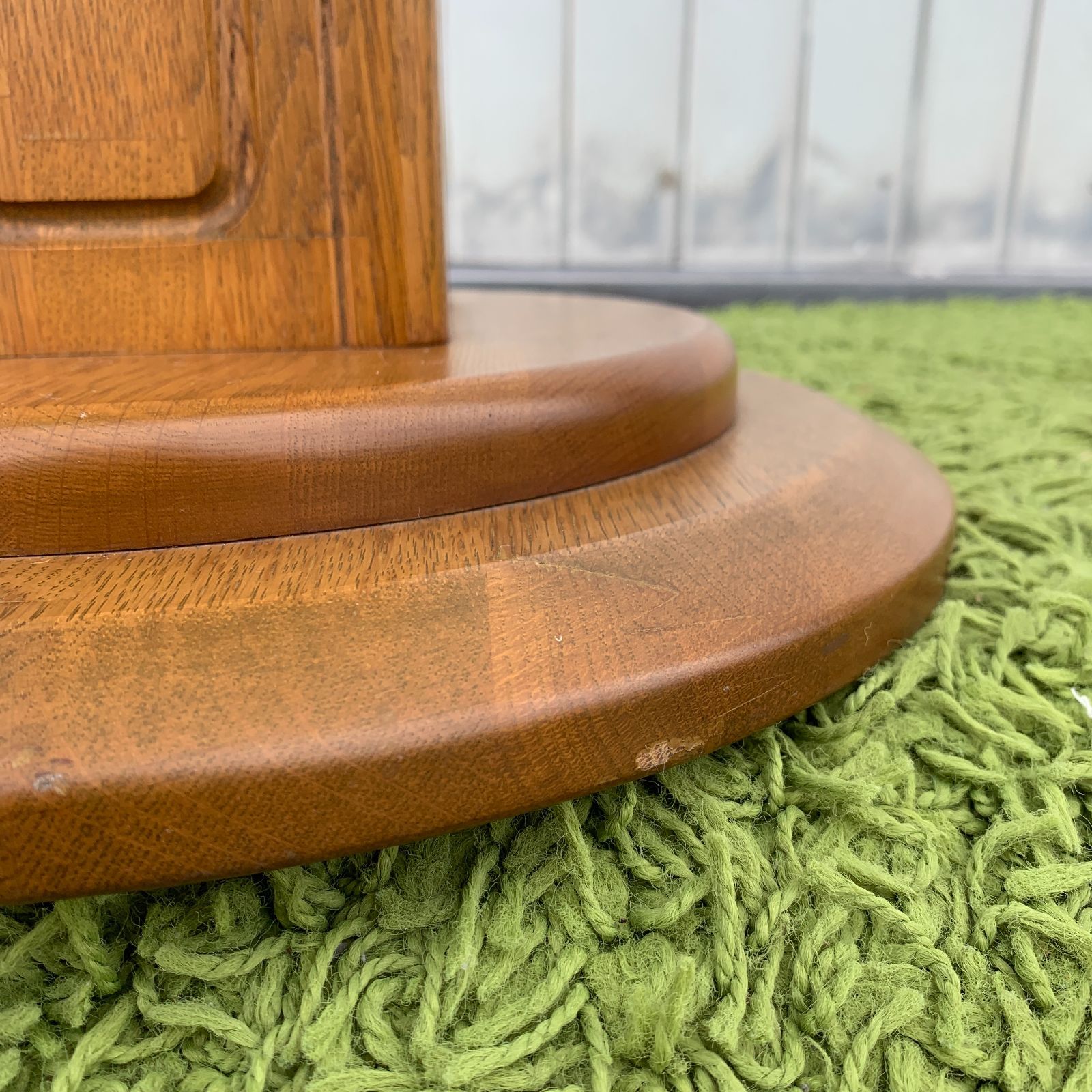 maruni マルニ サイドテーブル ラウンドテーブル 花台 /HM-0155 - メルカリ