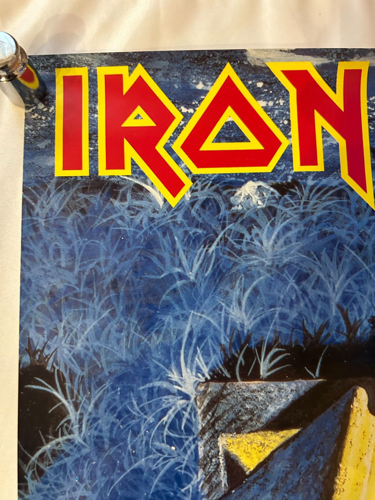 アイアン メイデン IRON MAIDEN No Prayer For The Dying 1990年 アルバム プロモーション用ポスターB2サイズ 515x728mm