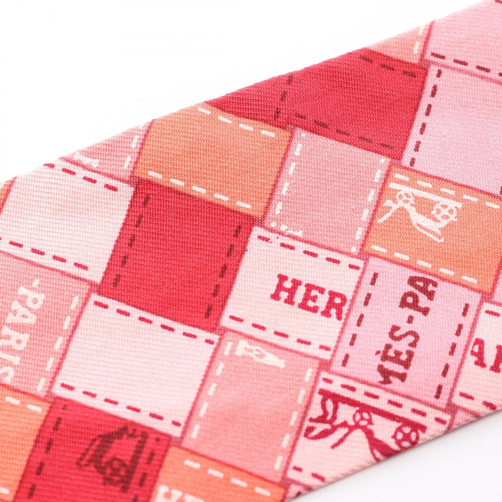 エルメス HERMES スカーフ ツイリー BOLDUC AU CARRE シルク ツイリー