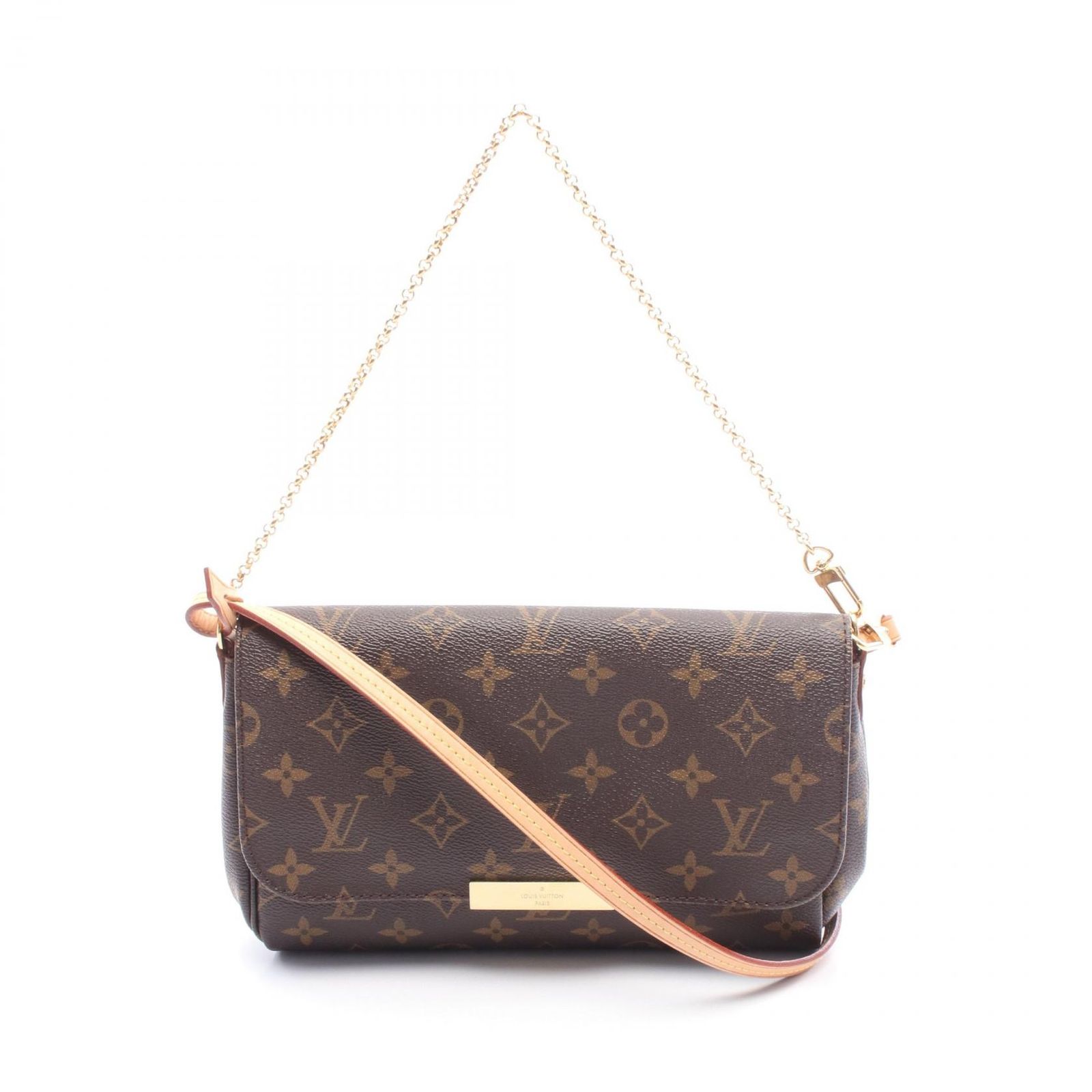 ルイ ヴィトン LOUIS VUITTON ハンドバッグ フェイボリットMM M40718 PVCコーティングキャンバス レザー フェイボリットMM レディース Used A