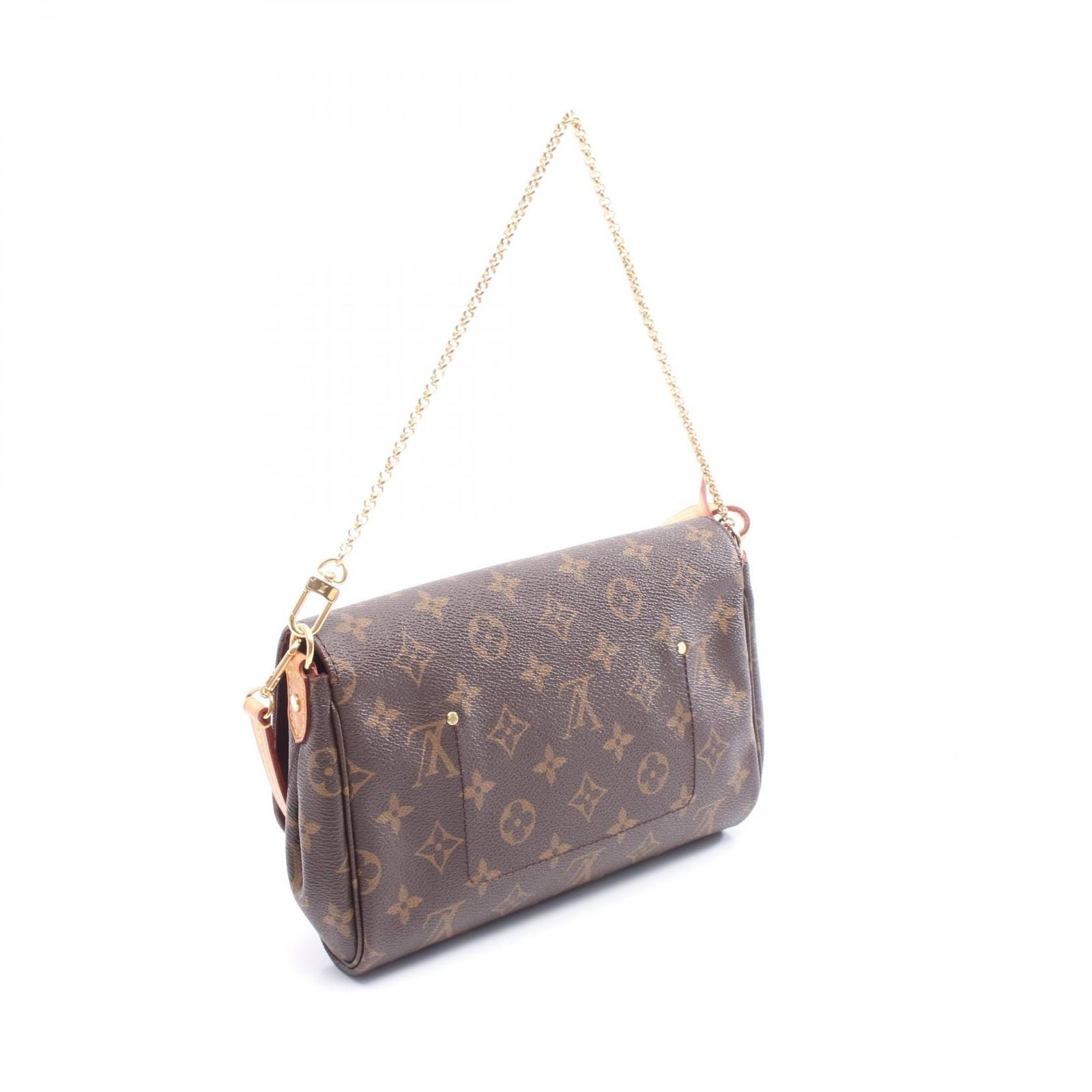 ルイ ヴィトン LOUIS VUITTON ハンドバッグ フェイボリットMM M40718 PVCコーティングキャンバス レザー フェイボリットMM レディース Used A