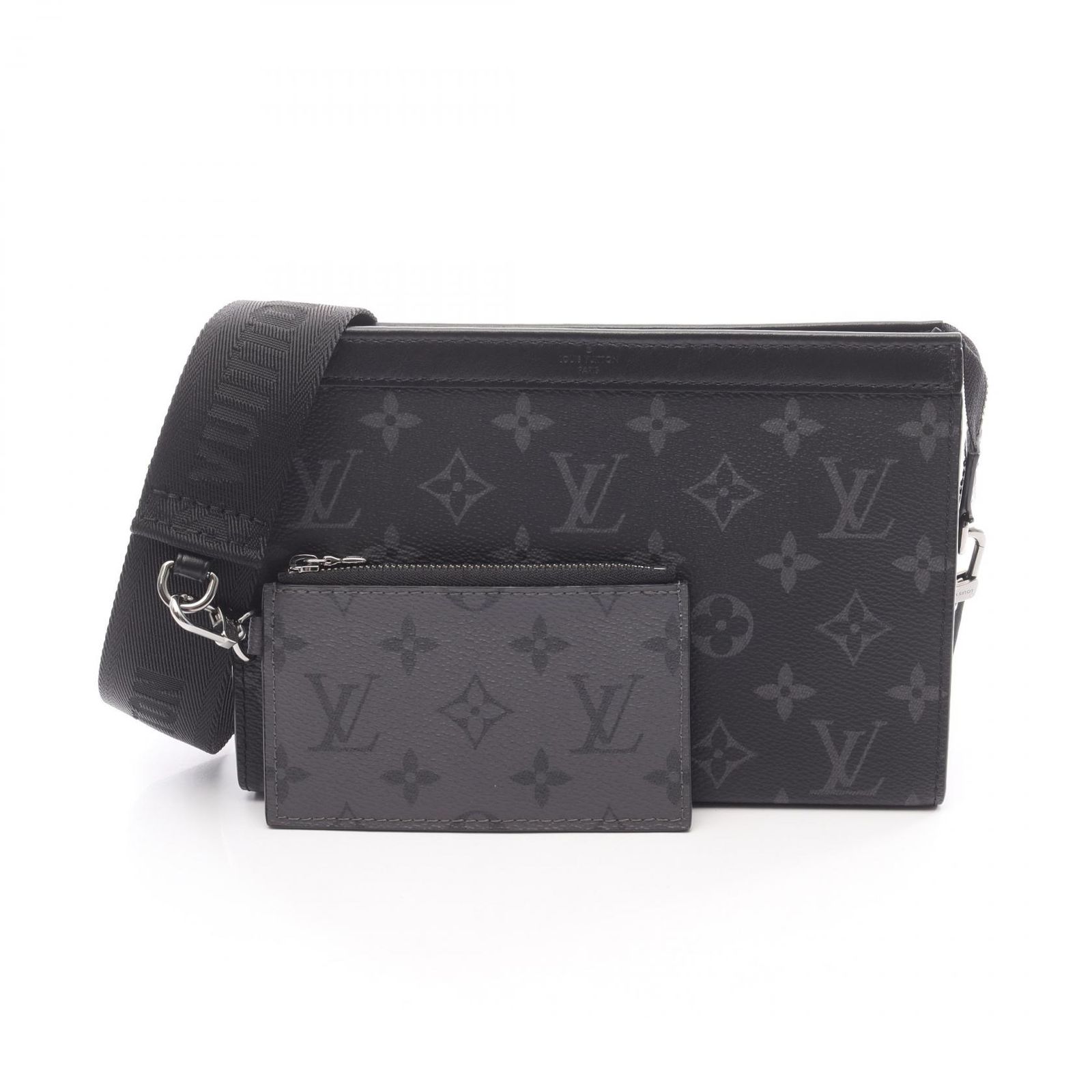 ルイ ヴィトン LOUIS VUITTON ショルダーバッグ ガストン ウェアラブル ウォレット M81124 PVCコーティングキャンバス ガストン ウェアラブル ウォレット メンズ
