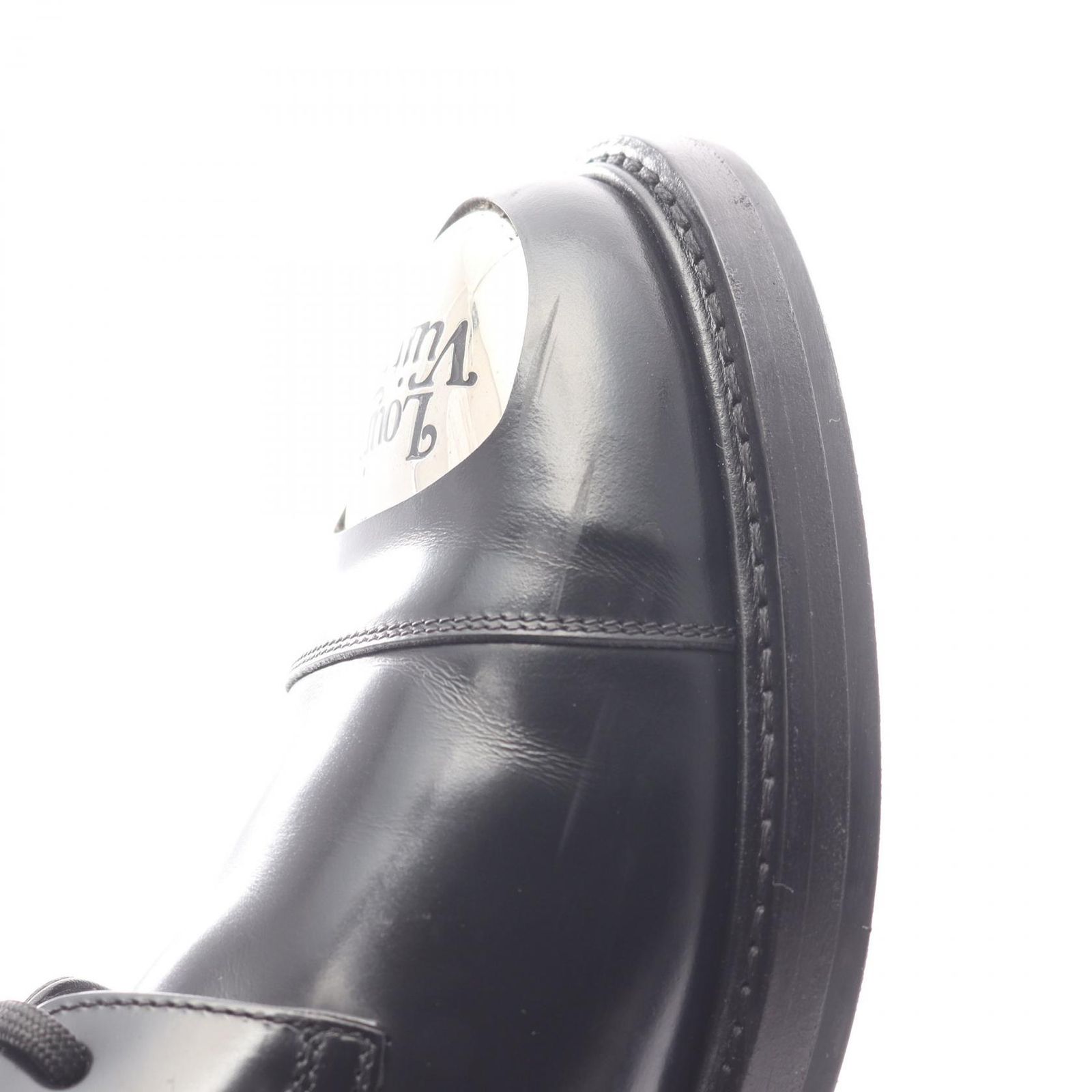 ルイ ヴィトン LOUIS VUITTON ドレスシューズ × NIGO ヴォルテールライン リシュリュー レザー シューズ メンズ B