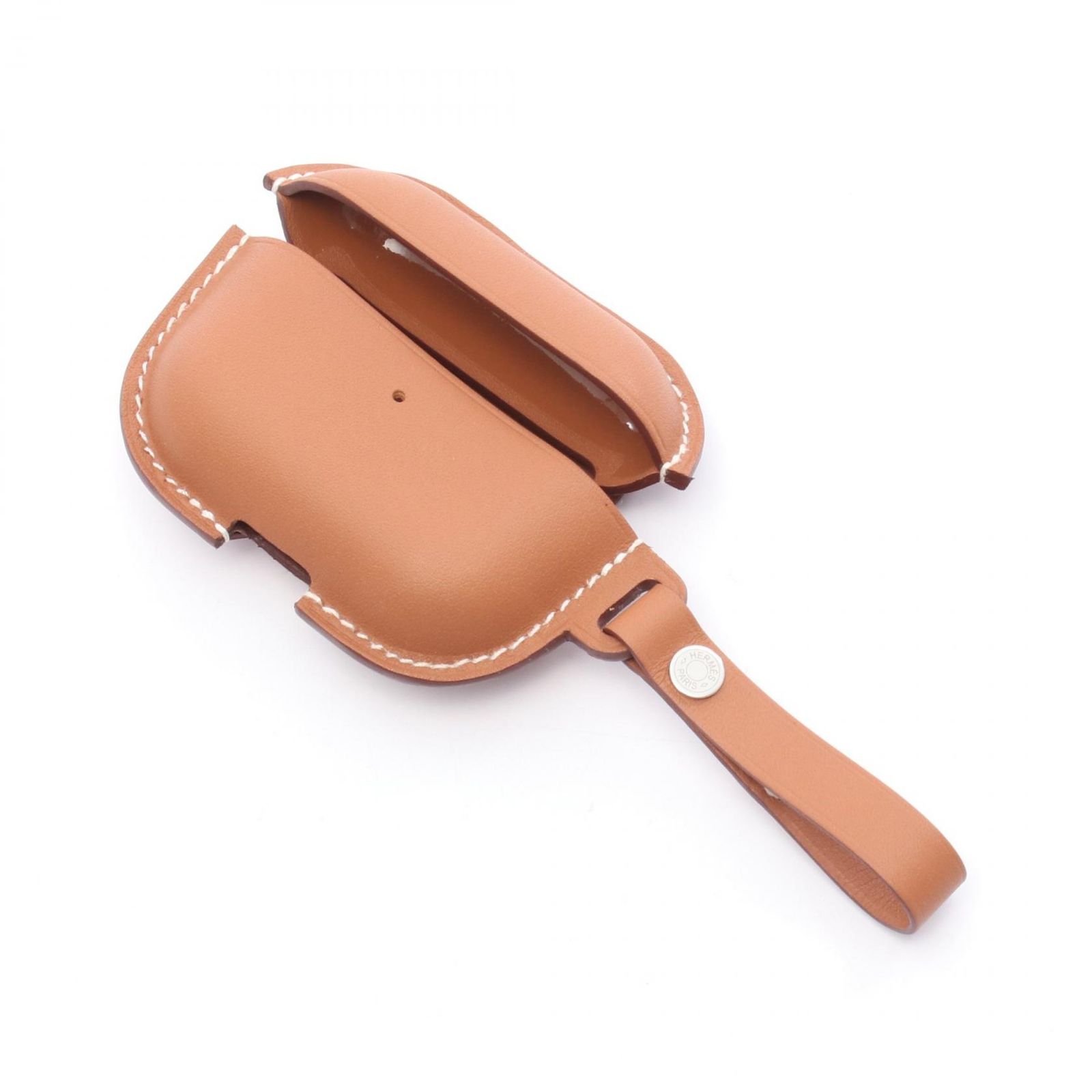 エルメス HERMES 携帯 スマホ AirPods Pro2用ケース ゴールド その他 AirPods Pro 2用ケース ゴールド ユニセックス Used A