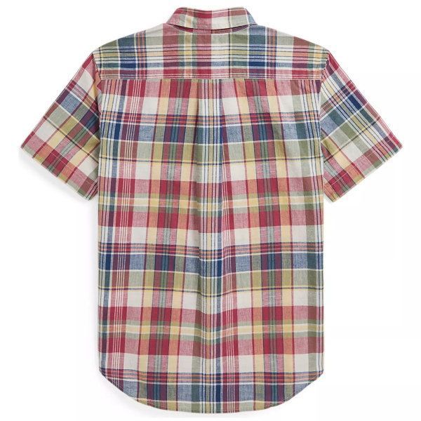 ラルフローレン マドラスチェック半袖シャツ