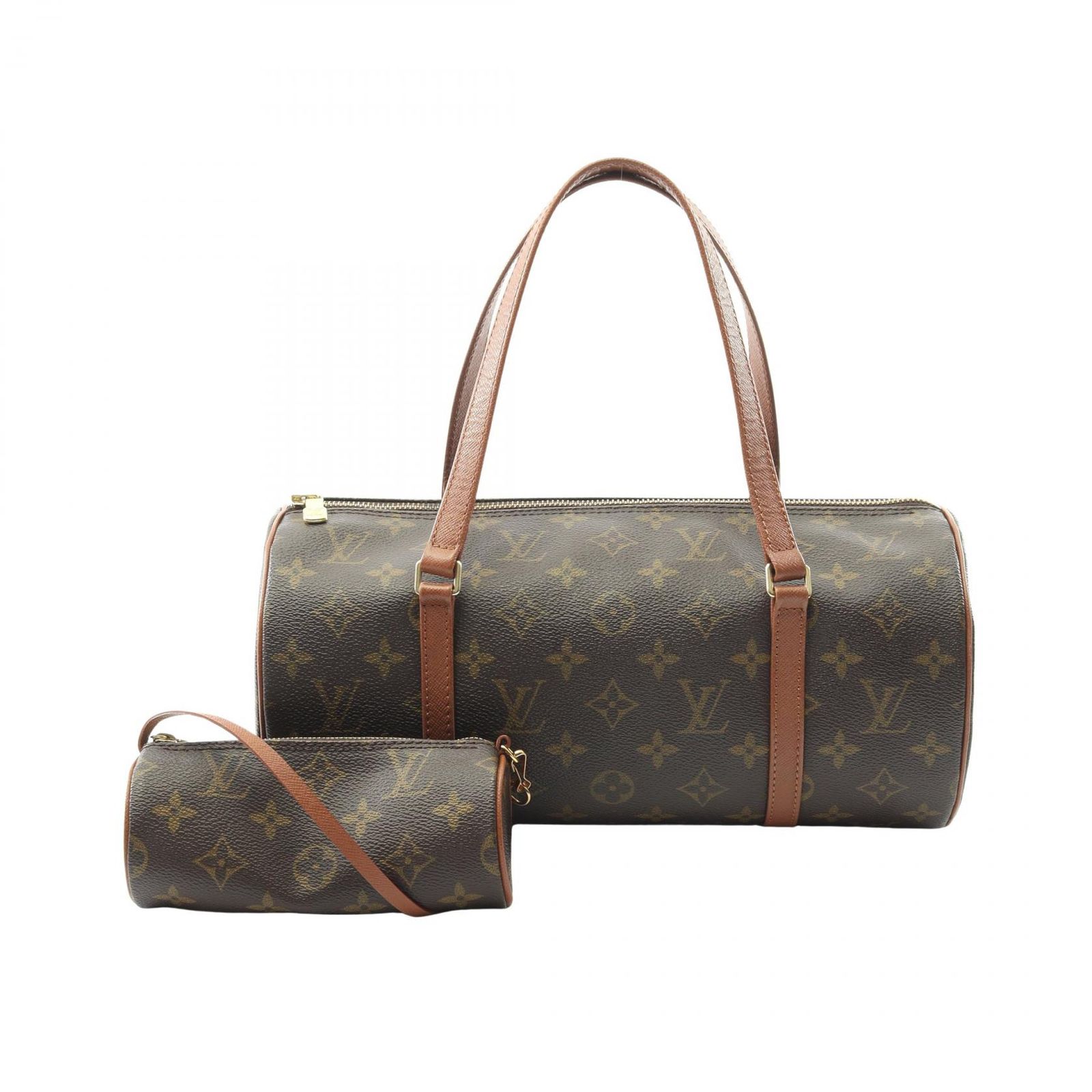 ルイ ヴィトン LOUIS VUITTON ハンドバッグ パピヨン30 M51365 PVCコーティングキャンバス レザー パピヨン 旧 GM レディース Used A