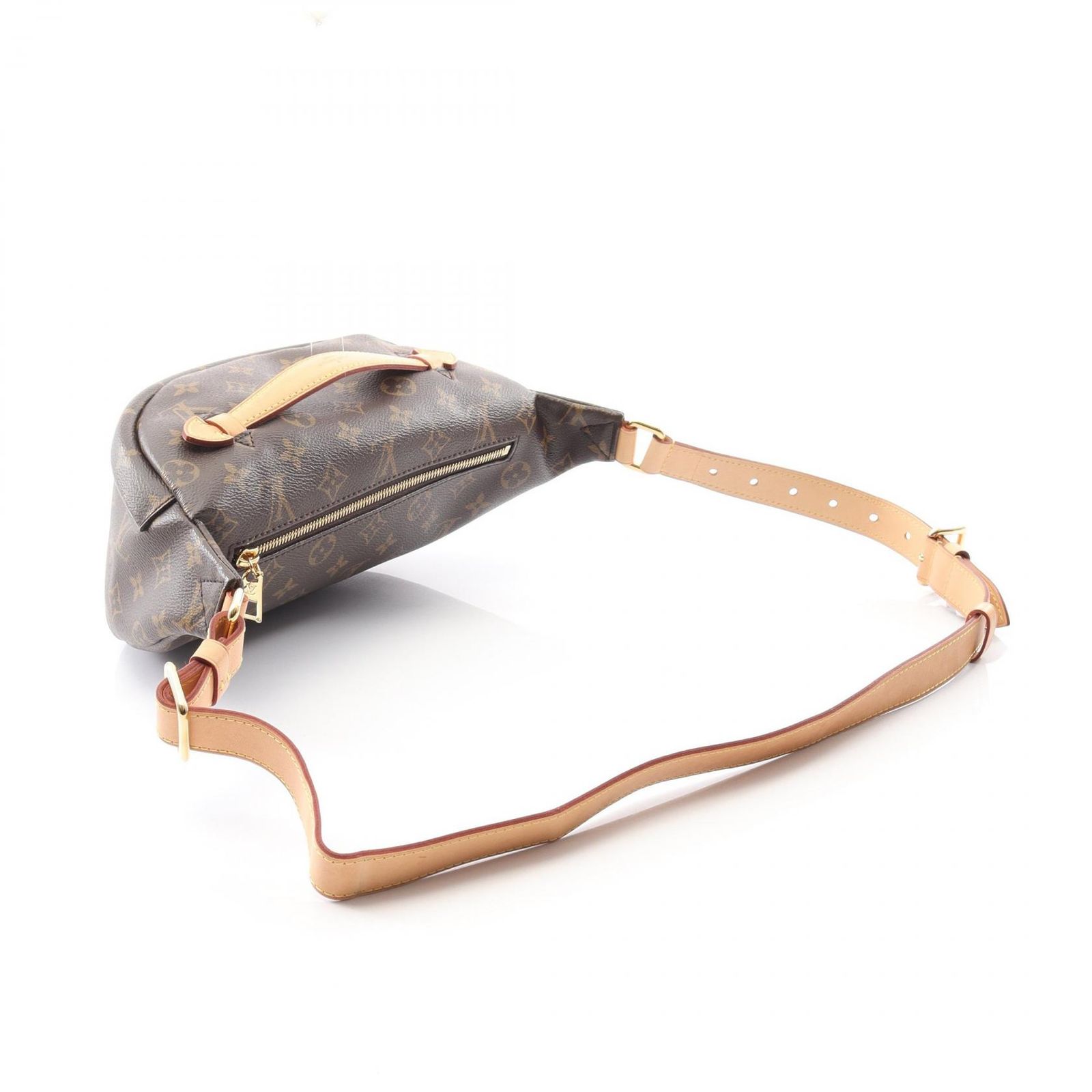 ルイ ヴィトン LOUIS VUITTON ウエストバッグ ボディバッグ バムバッグ M43644 PVCコーティングキャンバス レザー バム バッグ ユニセックス Used A