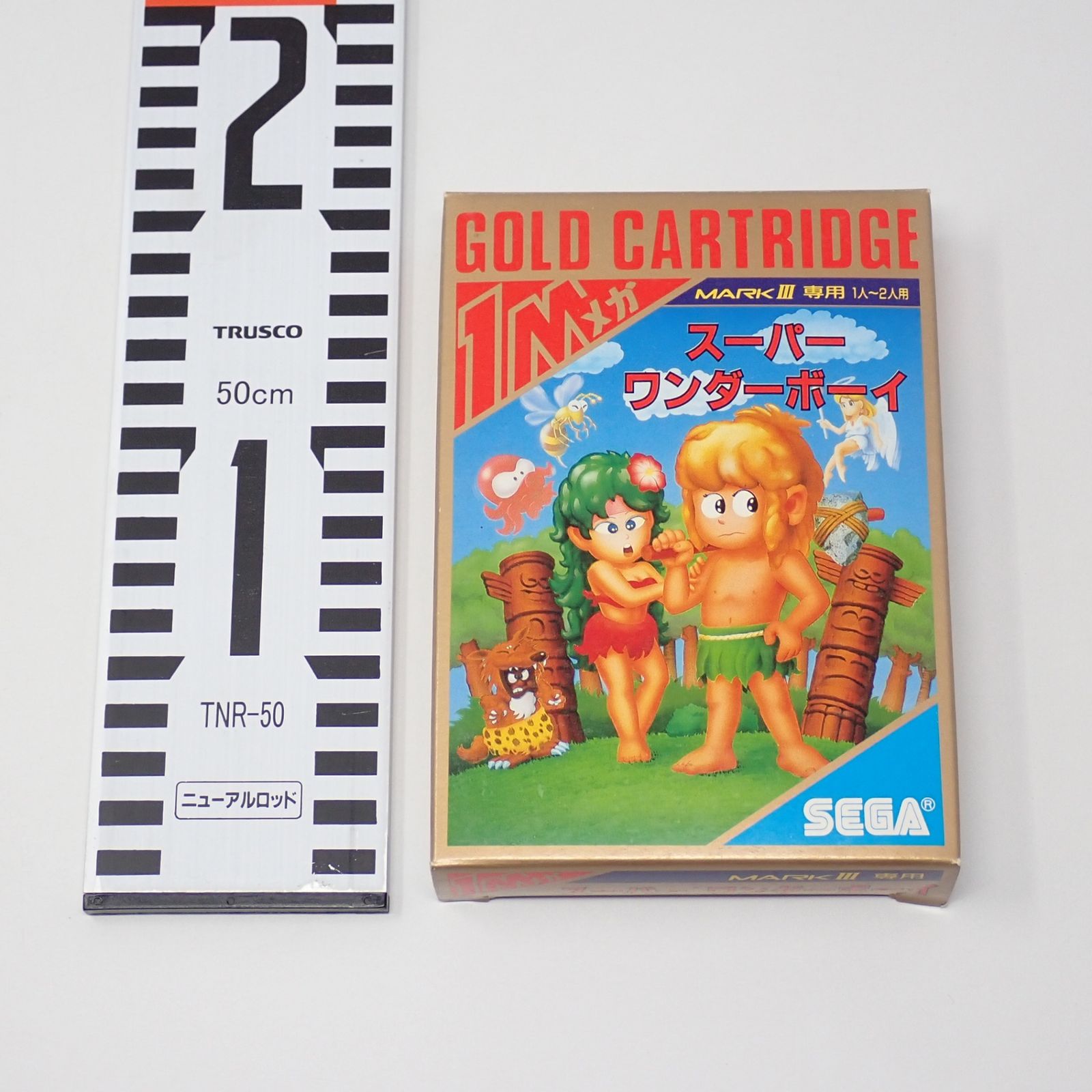 スーパーワンダーボーイ セガ マークⅢ セガ 箱 説明書あり