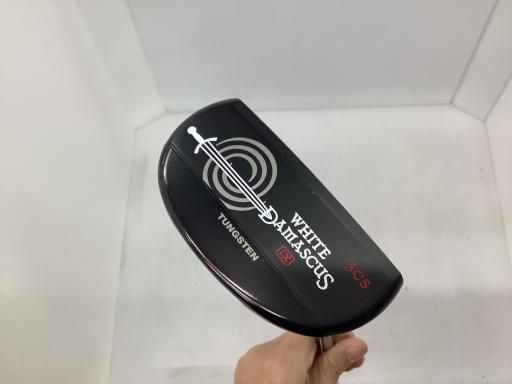 オデッセイ WHITE DAMASCUS ix 5CS 34インチ パター PT スチール フレックスその他 メンズ 男性用 右利き 右用 Cランク ゴルフクラブ