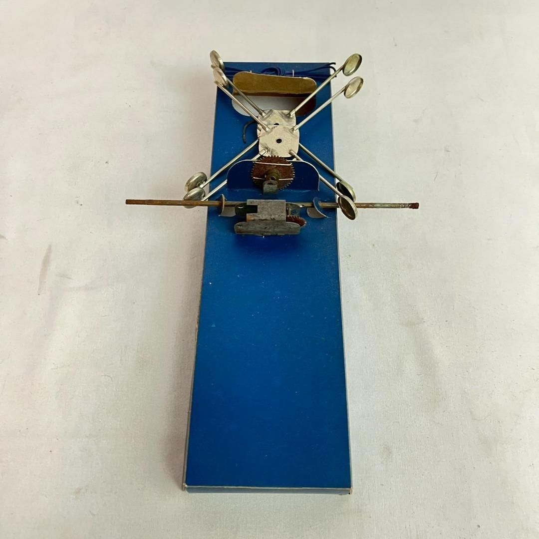 木製模型 カリフォルニア号 水上車 半完成品 電動ボート 当時物 箱付き