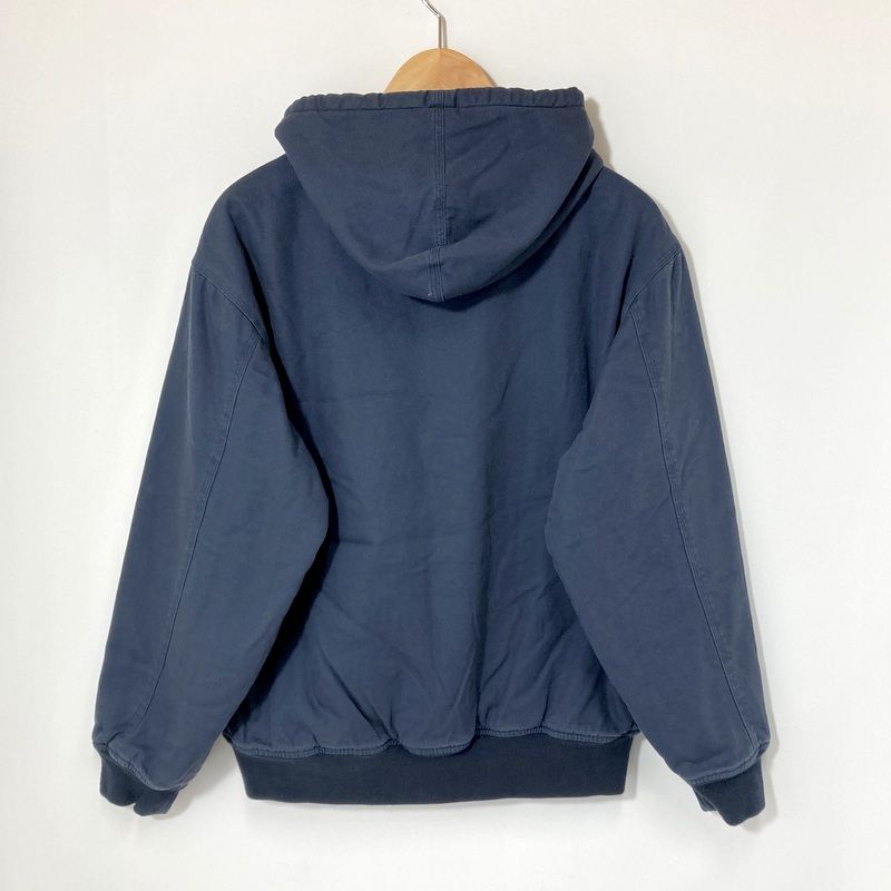 Champion チャンピオン パーカー フーデッドジップジャケット C3-A613 ジップアップ メンズ Mサイズ ネイビー アウター A15096