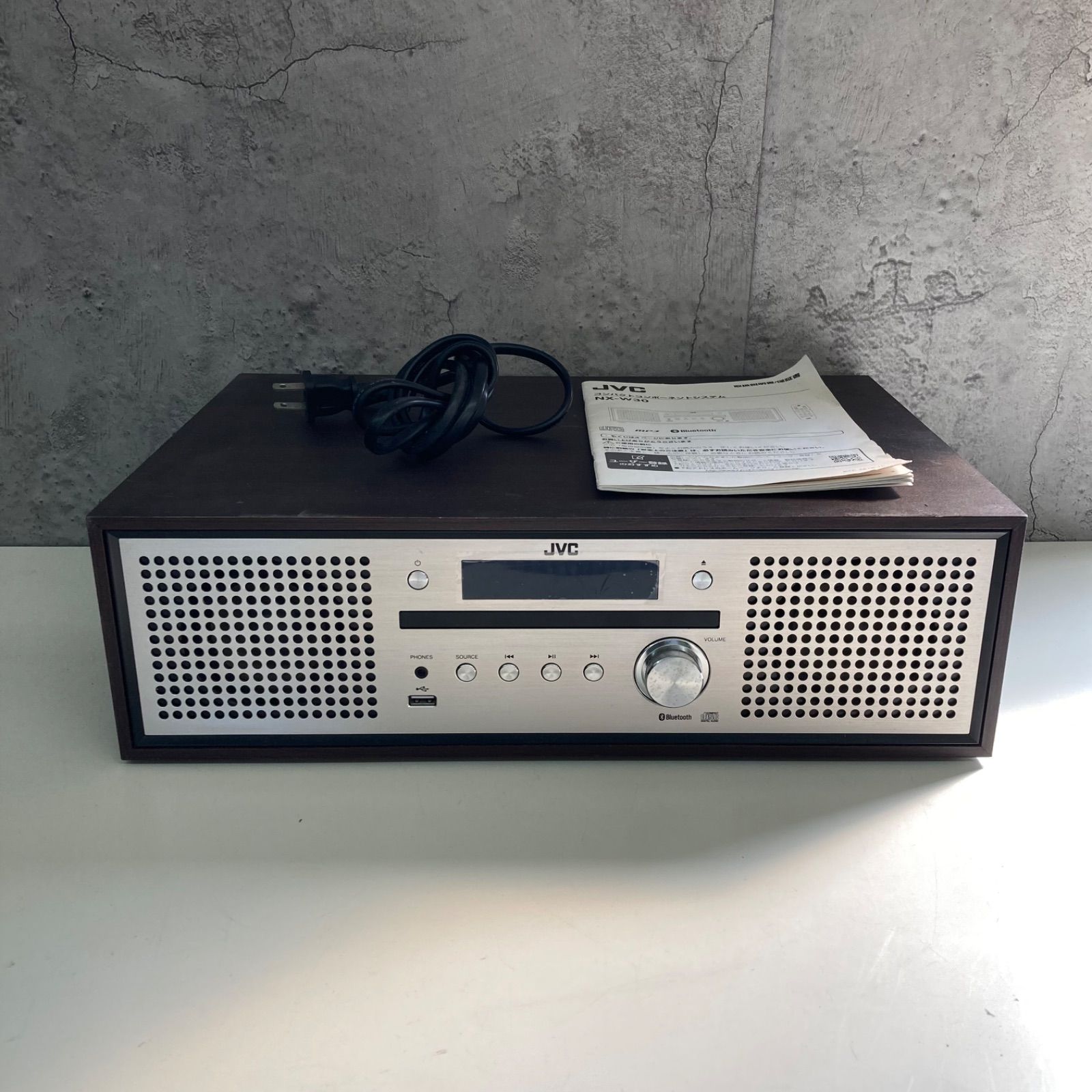 JVC ジェイブイシー コンパクトコンポーネントシステム NX-W30 動作 済