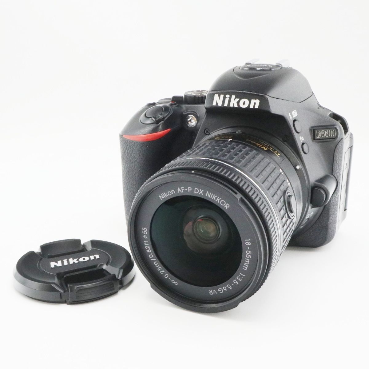 Nikon ニコン D 5600 デジタル一眼レフカメラ ボディ AF-P DX NIKKOR 18-55 mm f 3.5-5.6 G VR レンズキット K 11-t 004
