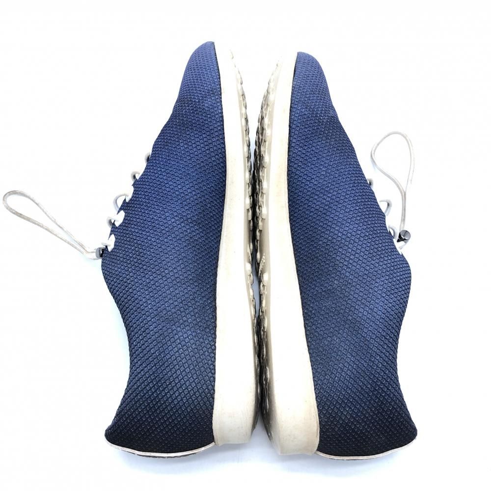 ロトゥセ ゴルフシューズ ブルー×白 T2301 スパイクレス メンズ 24.5相当 ゴルフウェア LOTTUSSE GOLF