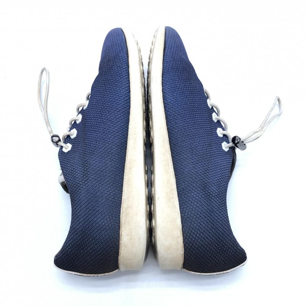 ゴルフシューズ ブルー×白