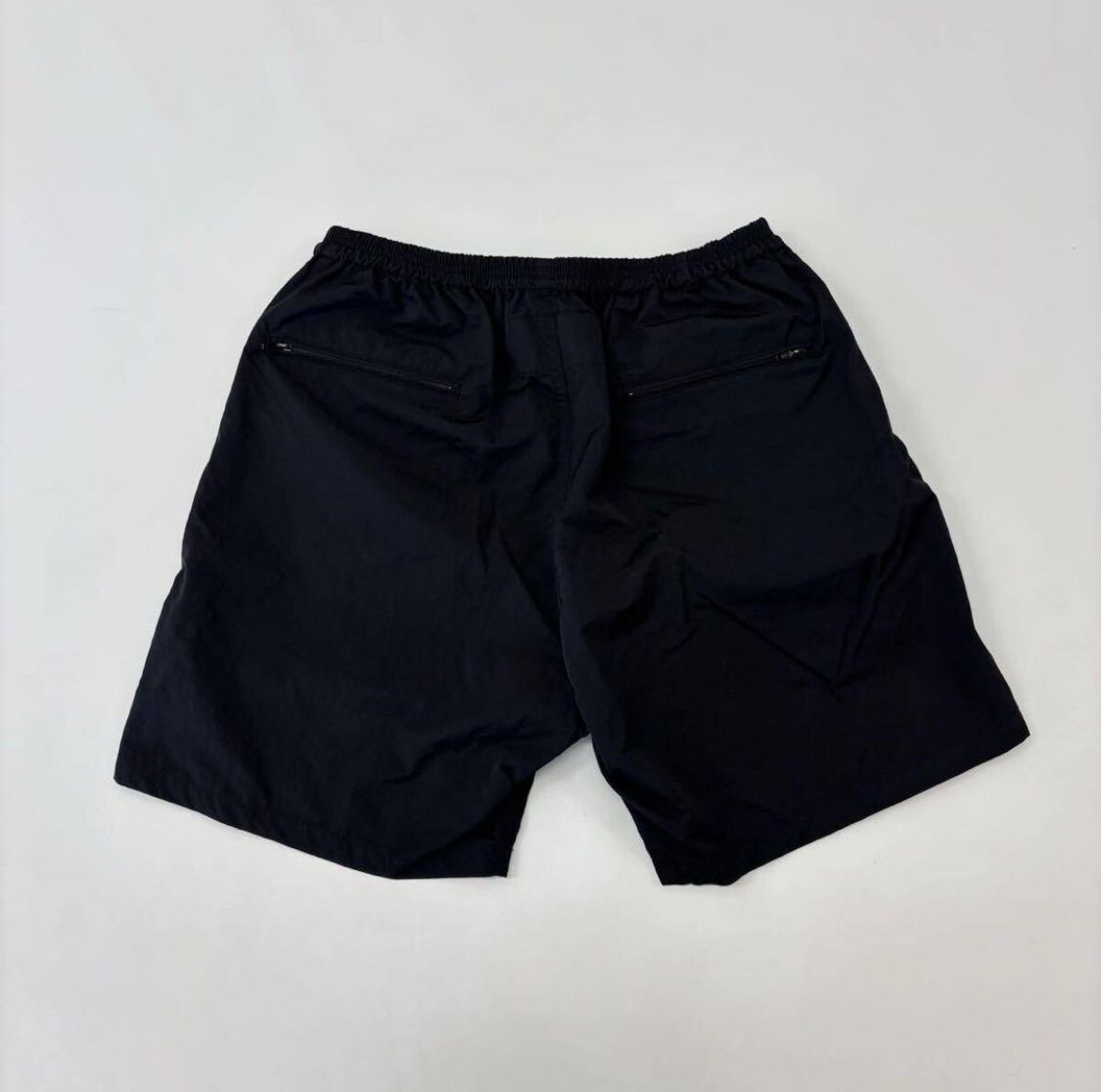 25 ss 2025 WACKO MARIA ワコマリア NYLON BOARD SHORTS ナイロン ボード ショーツ ロゴ 刺繍 BLACK ブラック サイズ XL 709-0080
