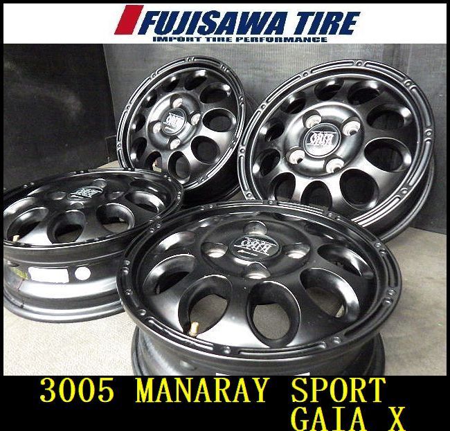 3005 J MANARAY SPORT ホイール 12x4.0B 4穴 PCD100 42 4本