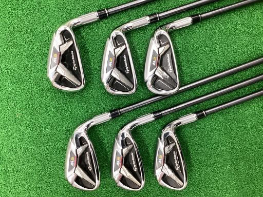 定番人気，新作 【中古】 テーラーメイド M2 6S アイアンセット IR TM7-216 (フレックスS) メンズ 男性用 右利き 右用 Dランク ゴルフクラブ 単体アイアン