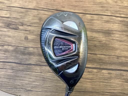 キャロウェイ BIG BERTHA 2016 BETA U6 レディース ユーティリティ UT GP for BIG BERTHA ユーティリティ フレックスL レディース 女性用 右利き 右用 Dランク ゴルフクラブ