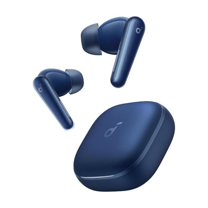 Anker Soundcore Liberty 5 ワイヤレスイヤホン ウルトラノイズキャンセリング ハイレゾ Dolby Audio マルチポイント ディープブルー パールホワイト