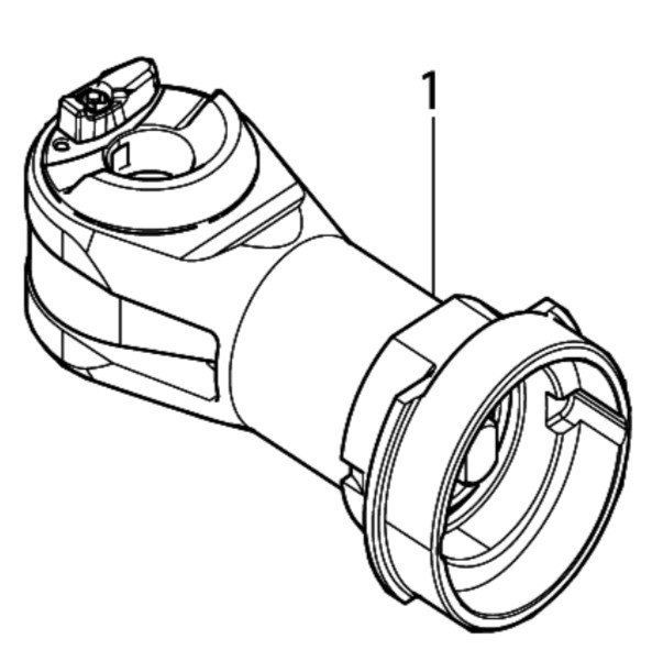マキタ makita 18V 充電式ラチェットレンチ WR180DZ 用 ヘッドアッセンブリ 122H00-9 部品 修理 補給 パーツ 建築 建設 設備 レンチ 機械