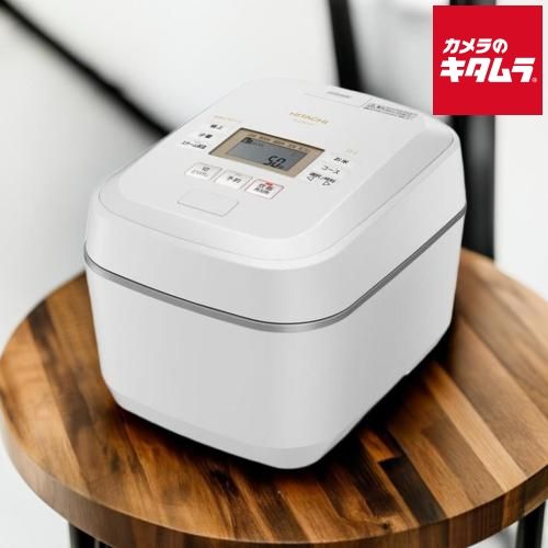 日立 圧力-スチーム IHジャー炊飯器 ふっくら御膳 RZ-V100FM W ホワイト 5.5合炊き
