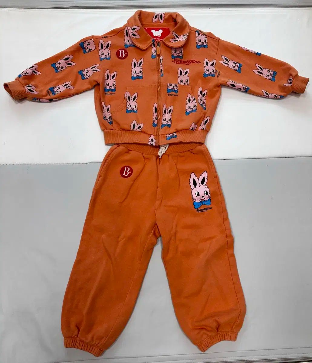 ベベデピノ ジップアップ セットアップ 110