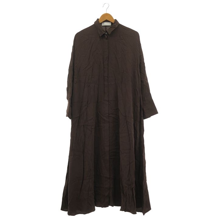 AP STUDIO エーピーステュディオ 25040586103010 マキシシャツワンピース レディース ブラウン 36
