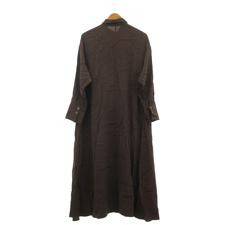 AP STUDIO エーピーステュディオ 25040586103010 マキシシャツワンピース レディース ブラウン 36