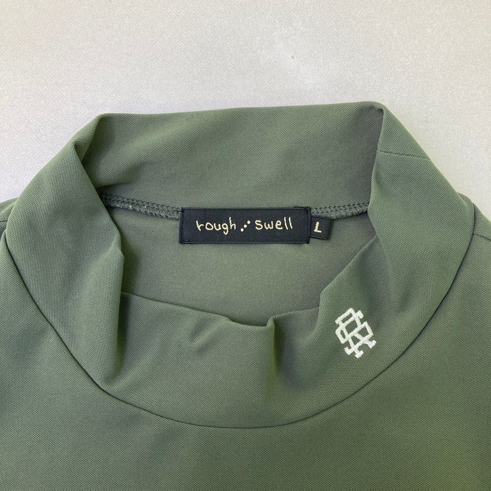 サイズ：L ROUGH&SWELL ラフアンドスウェル 2023年モデル 半袖モック