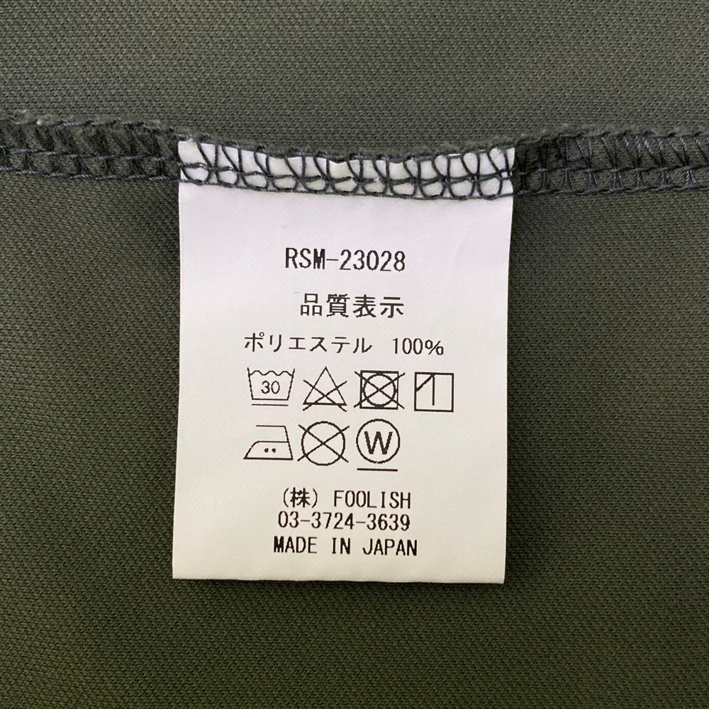 サイズ：L ROUGH&SWELL ラフアンドスウェル 2023年モデル 半袖モック