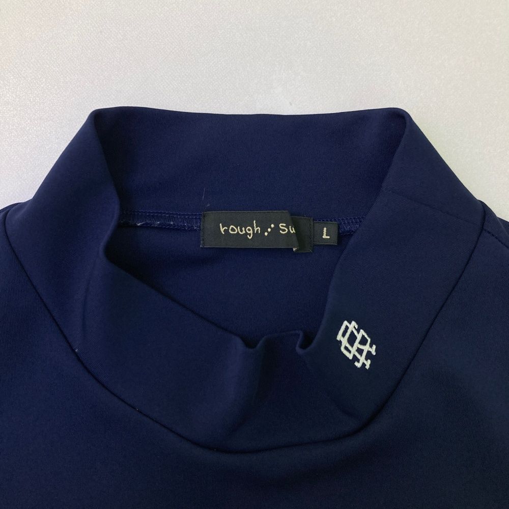 サイズ：L ROUGH&SWELL ラフアンドスウェル 2023年 半袖モックネックT