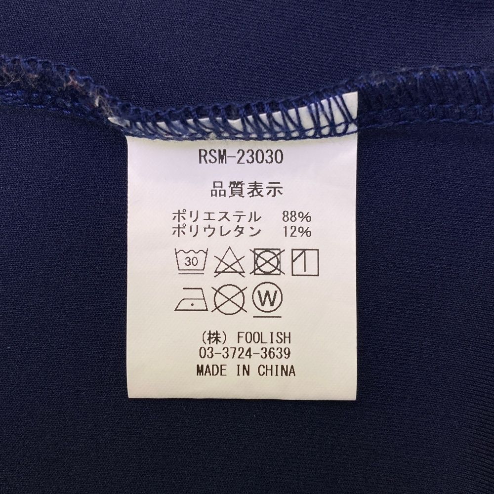 サイズ：L ROUGH&SWELL ラフアンドスウェル 2023年 半袖モックネックT