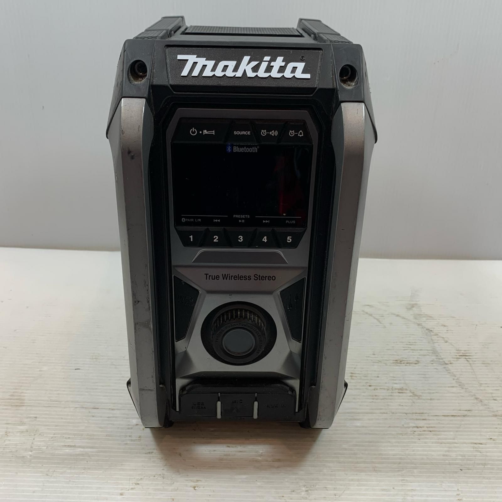 κκMAKITA マキタ 工具関連用品 バッテリー式ラジオ MR005G 本体のみ コードレス式 10.8-40v MR005G ブラック