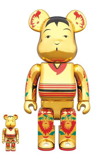 BE RBRICK コケブリック 金メッキ 100% - 400%