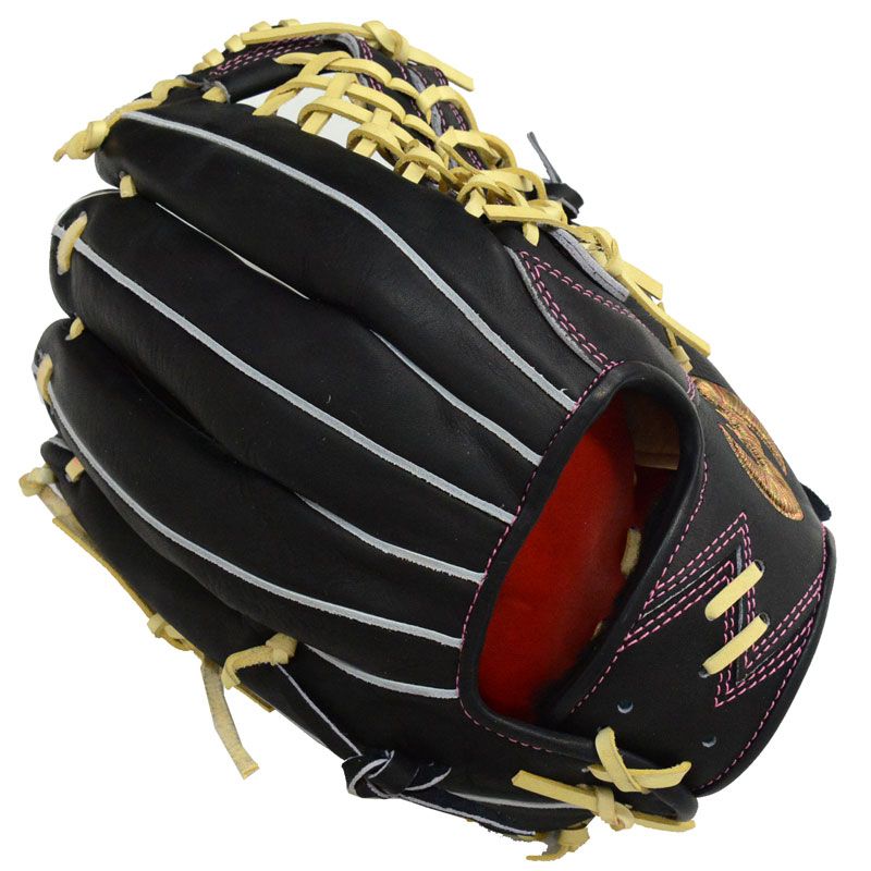 ジームス Zeems 限定 軟式グラブ 三方親 外野手用 コウモリ型ロゴ 野球