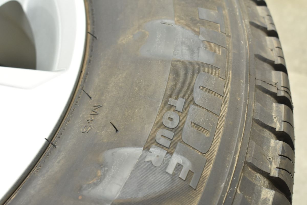  程度良好 トヨタ 150 ランドクルーザー プラド 中期 17 in 7 5 J 25 PCD 139 ミシュラン ラチチュードツアー 265 65 R 1本 17インチ タイヤ ホイールセット